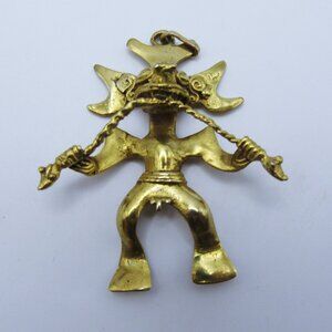 Pre Columbian Museum Reproduction Shaman Pendant